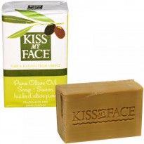 Kiss My Face, Pure Olive Oil Soap Bar, Fragrance Free, 4 oz (115 g)