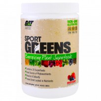 GAT, Naturals, Sport Greens, Energizing Plant Superfoods, Mixed Berry, 10.58 oz (300 g)