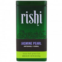 Rishi Tea, Jasmine Pearls, Loose Leaf Green Tea, 3 oz (85 g)