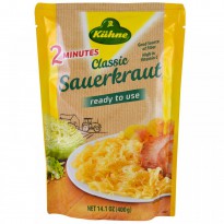 Kuhne, Ready to Use, Classic Sauerkraut, 14.1 oz (400 g)