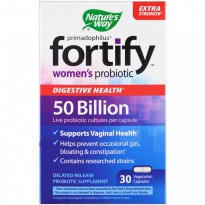 Nature's Way, Primadophilus, Fortify, Women's Probiotic, Extra Strength , 30 Veggie Capsules