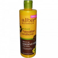 Alba Botanica, Natural Hawaiian Conditioner, Drink It up Coconut Milk, 12 oz (340 g)